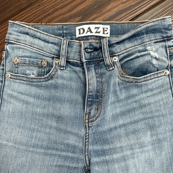 DAZE Denim Straight Up High Rise - Picture 2 of 6